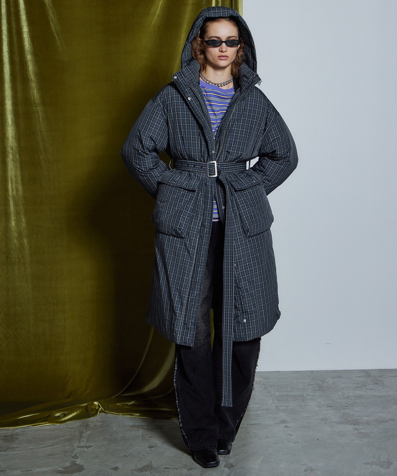 [26WINTER COLLECTION] 多种面料长款羽绒服