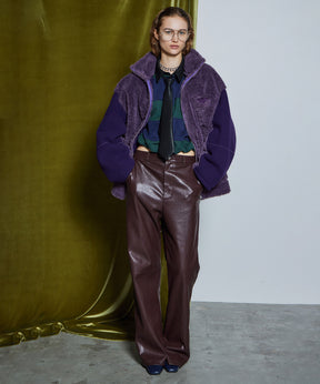 【26WINTER COLLECTION】Reversible Boa Jacket