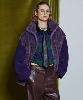 【26WINTER COLLECTION】Reversible Boa Jacket