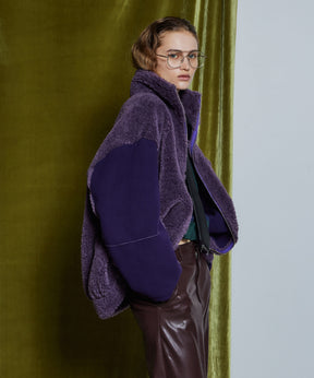 【26WINTER COLLECTION】Reversible Boa Jacket