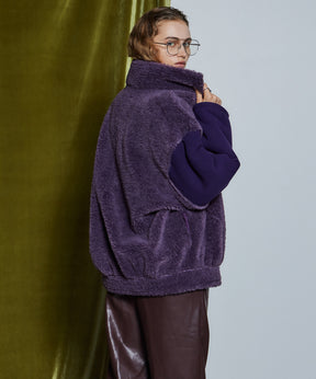 【26WINTER COLLECTION】Reversible Boa Jacket