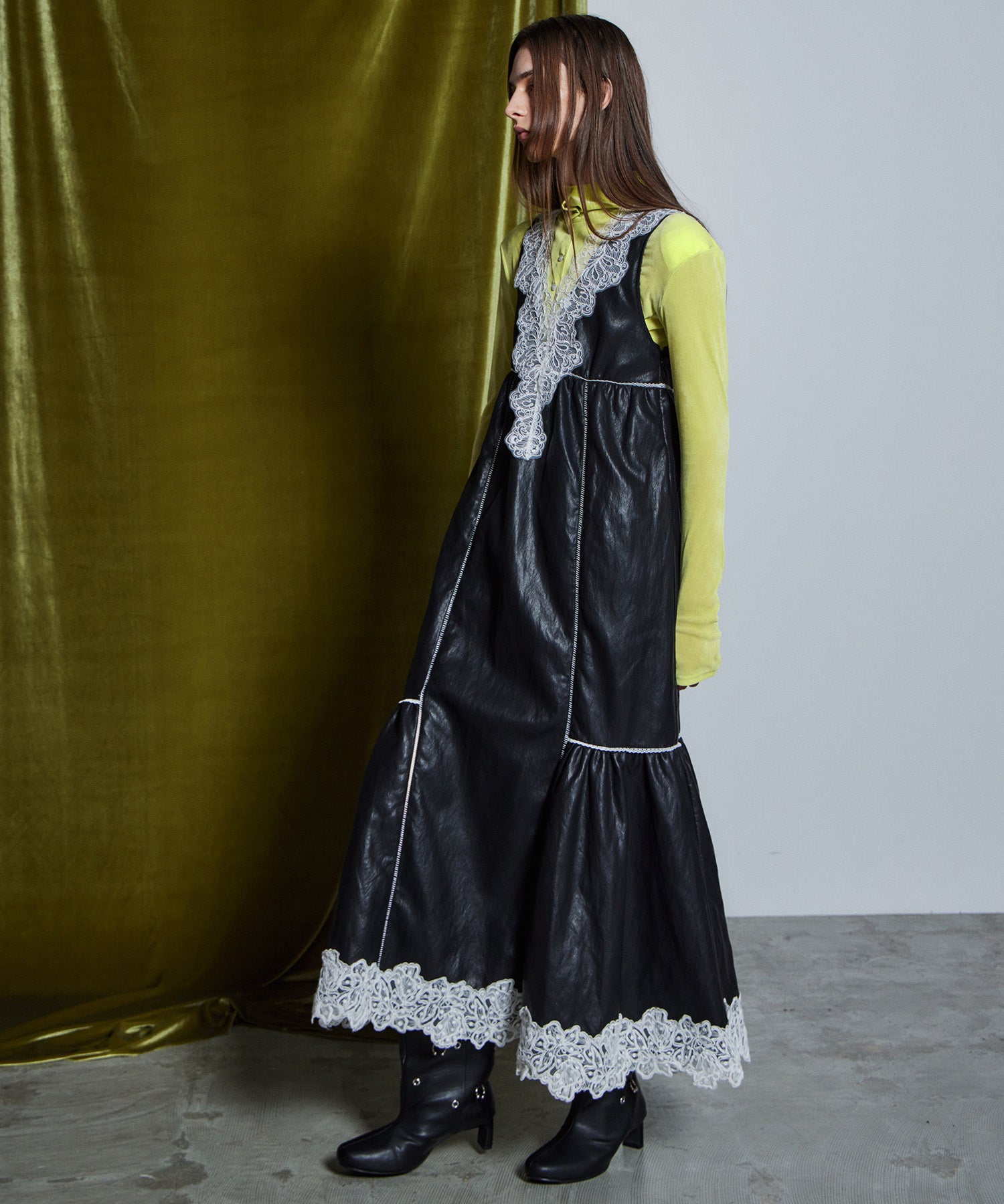 【26WINTER COLLECTION】2WAY Velour Top