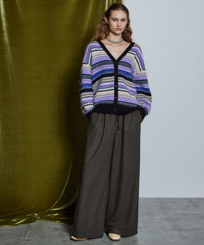 [26WINTER COLLECTION] 提花针织开衫