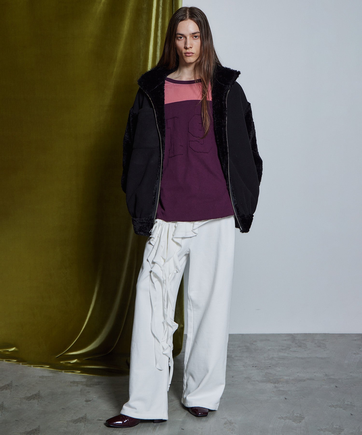 【26WINTER COLLECTION】Reversible Boa Jacket