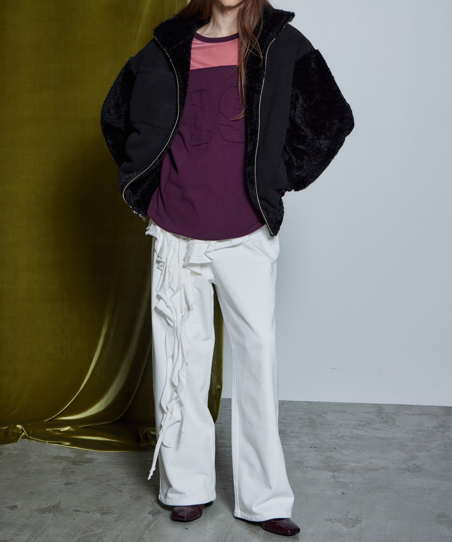 【26WINTER PRE-ORDER】Drop Frill Sweatpants