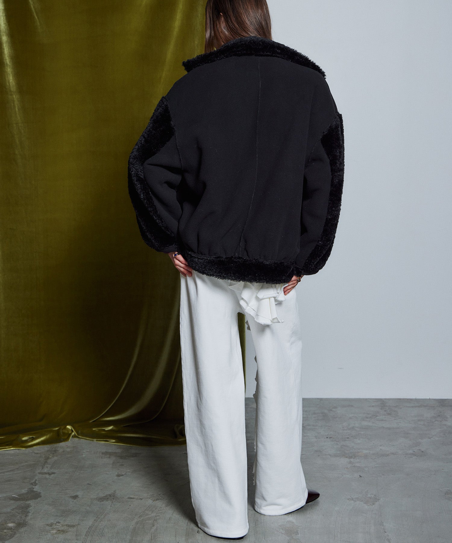 【26WINTER COLLECTION】Reversible Boa Jacket
