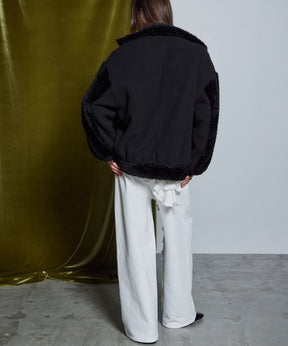 【26WINTER COLLECTION】Reversible Boa Jacket