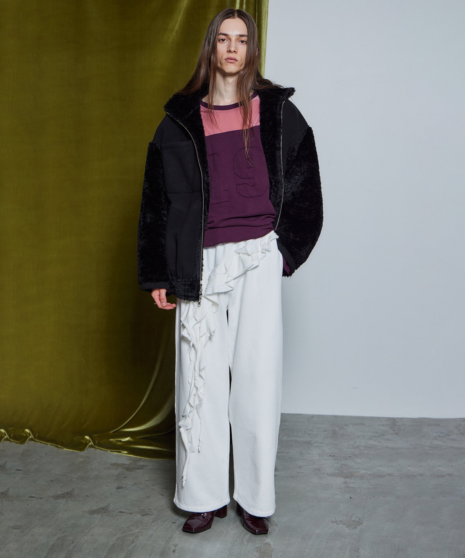 【26WINTER COLLECTION】Reversible Boa Jacket