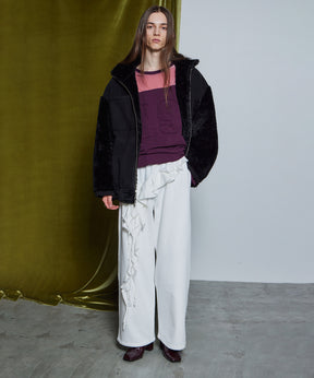 【26WINTER COLLECTION】Reversible Boa Jacket