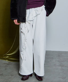 【26WINTER PRE-ORDER】Drop Frill Sweatpants
