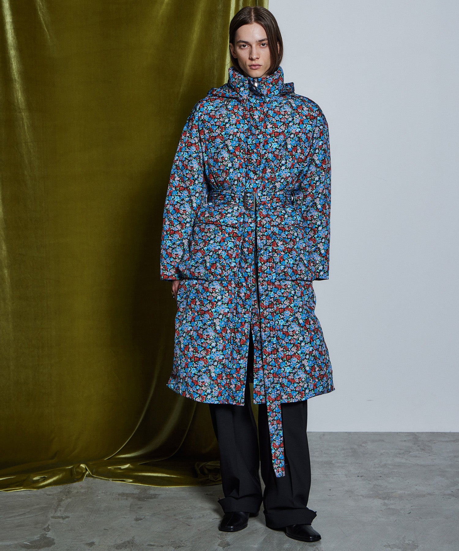 [26WINTER COLLECTION] 多种面料长款羽绒服