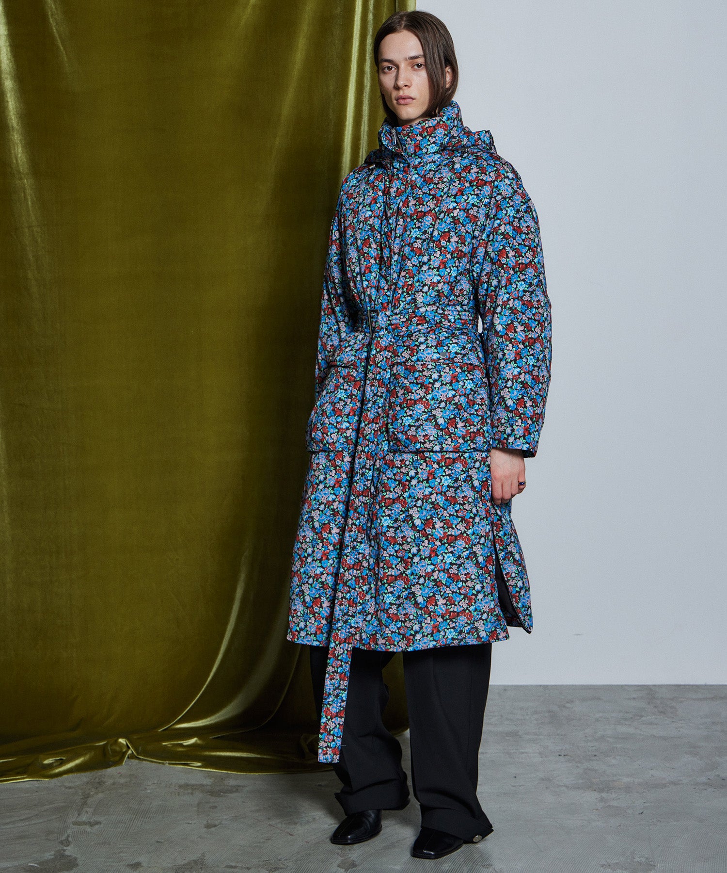 [26WINTER COLLECTION] 多种面料长款羽绒服