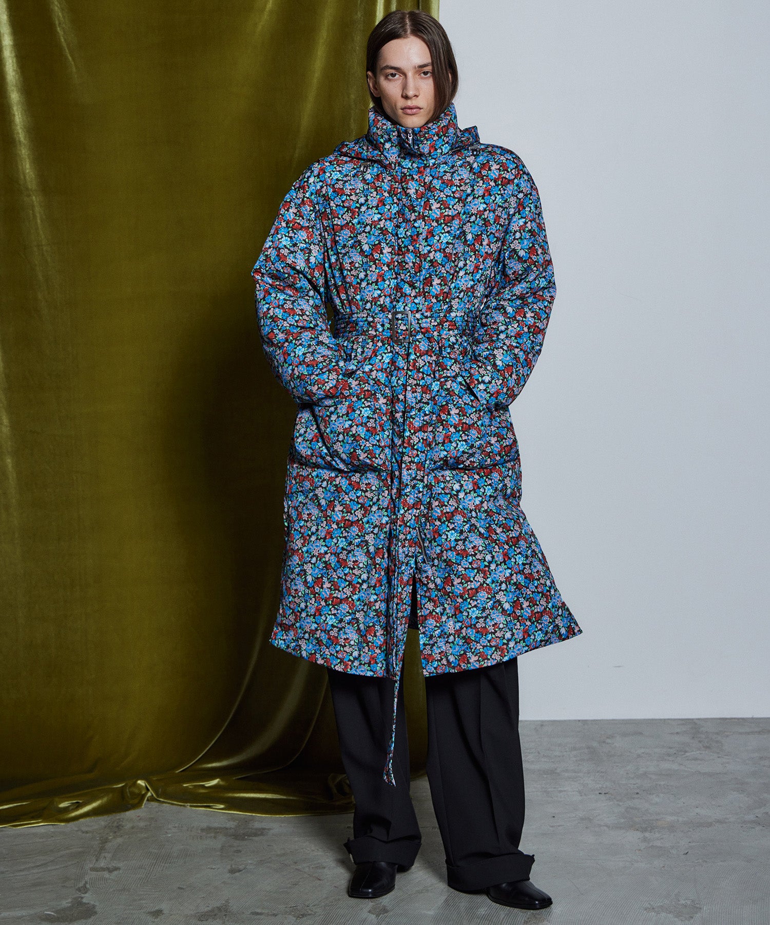 [26WINTER COLLECTION] 多种面料长款羽绒服