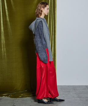 [26WINTER COLLECTION] 纯素皮革对接休闲裤