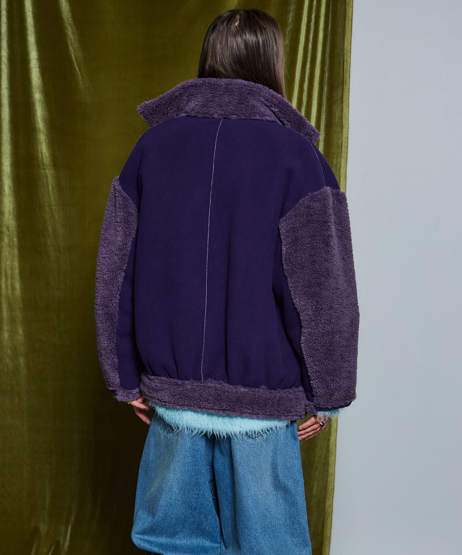 【26WINTER COLLECTION】Reversible Boa Jacket
