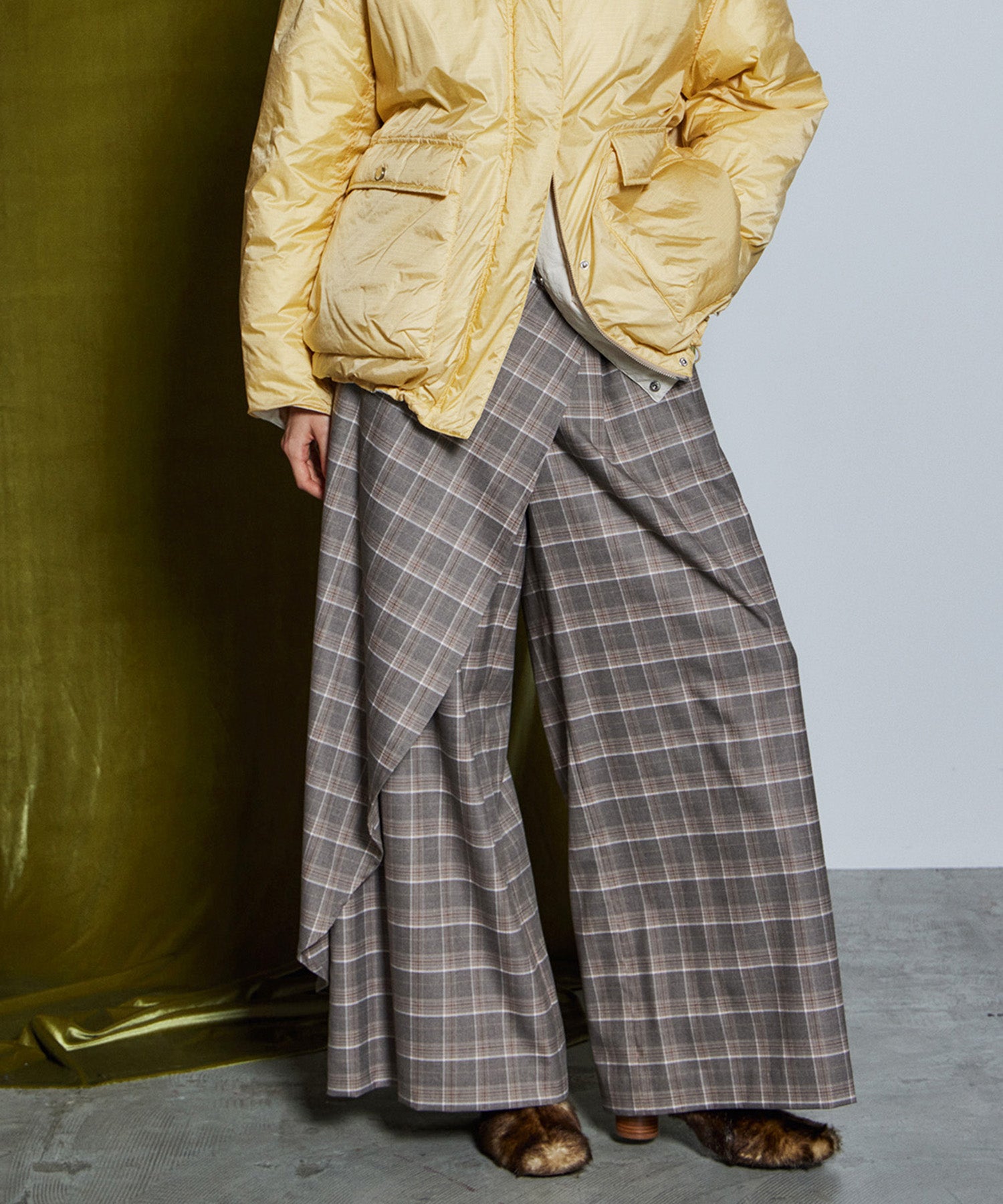【26WINTER COLLECTION】Wrap Wide Pants