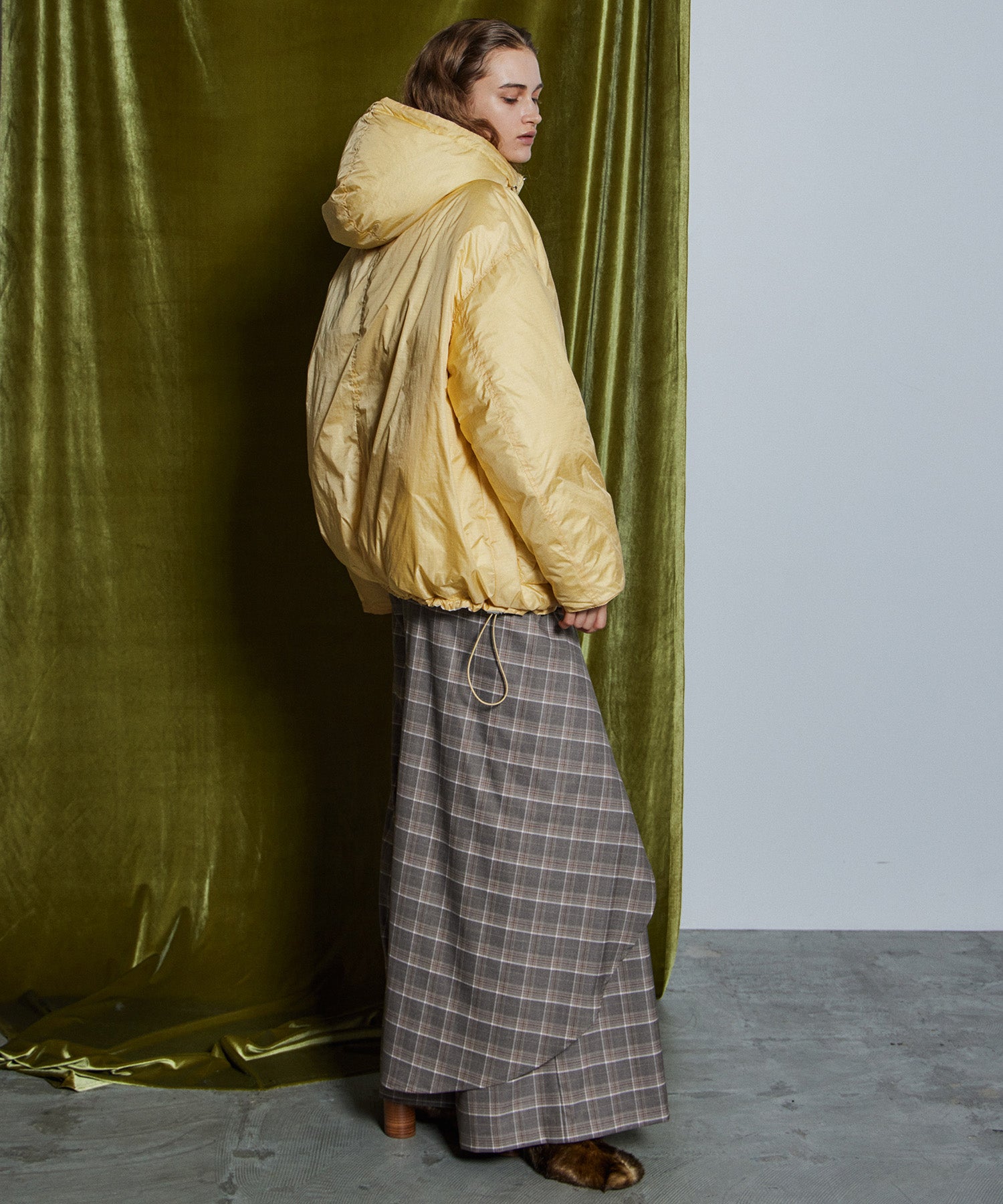 【26WINTER PRE-ORDER】Ripstop Reversible Mid-Length Down Jacket