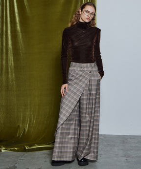 【26WINTER COLLECTION】2WAY Velour Top