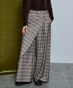 【26WINTER COLLECTION】Wrap Wide Pants