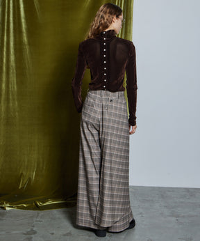 【26WINTER COLLECTION】2WAY Velour Top