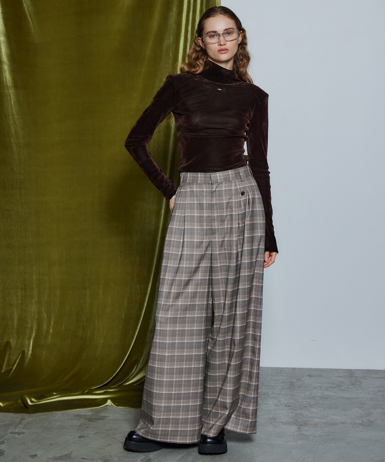 【26WINTER COLLECTION】2WAY Velour Top