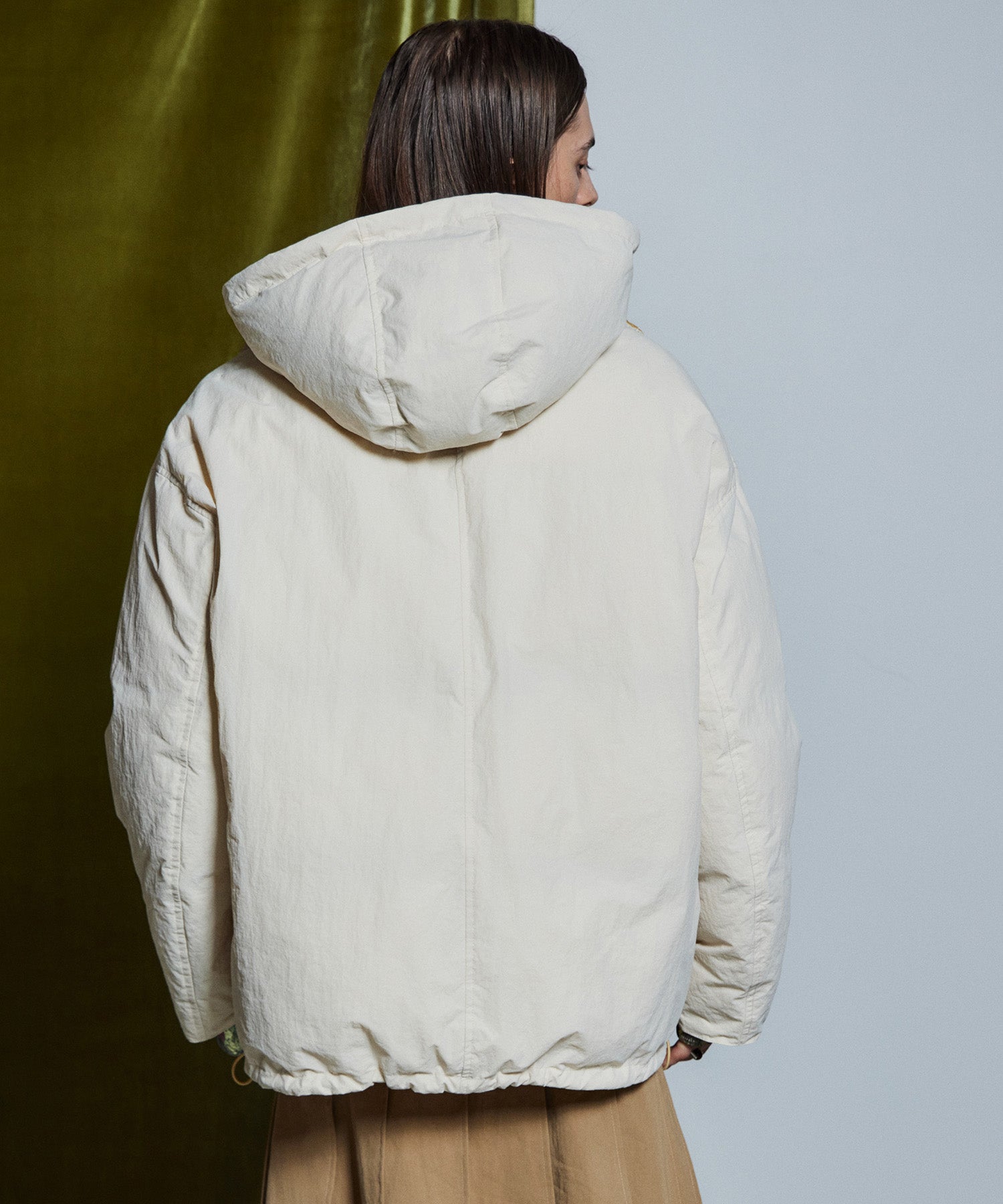 【26WINTER PRE-ORDER】Ripstop Reversible Mid-Length Down Jacket