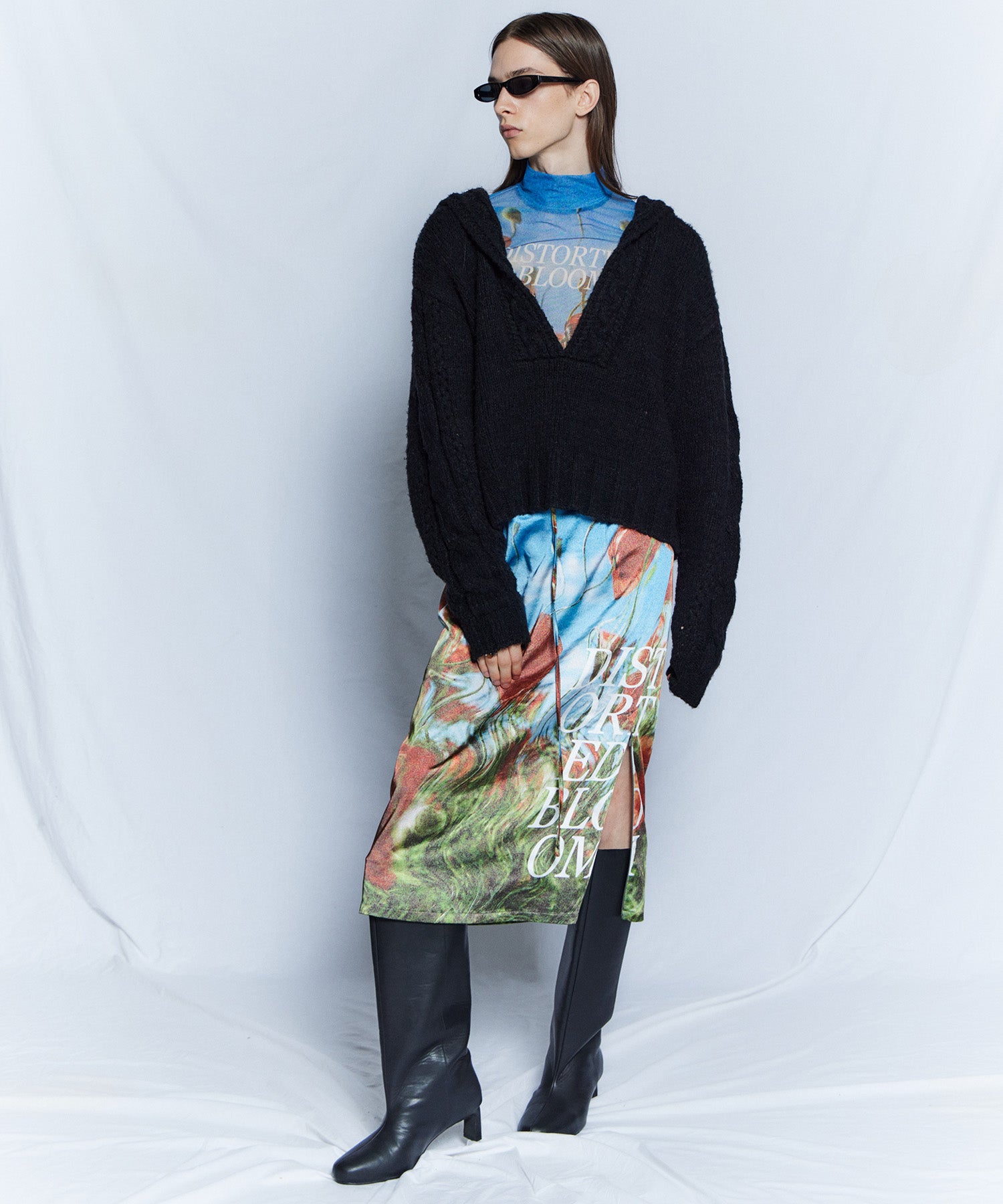 【26WINTER PRE-ORDER】Cable Hoodie Short Knit
