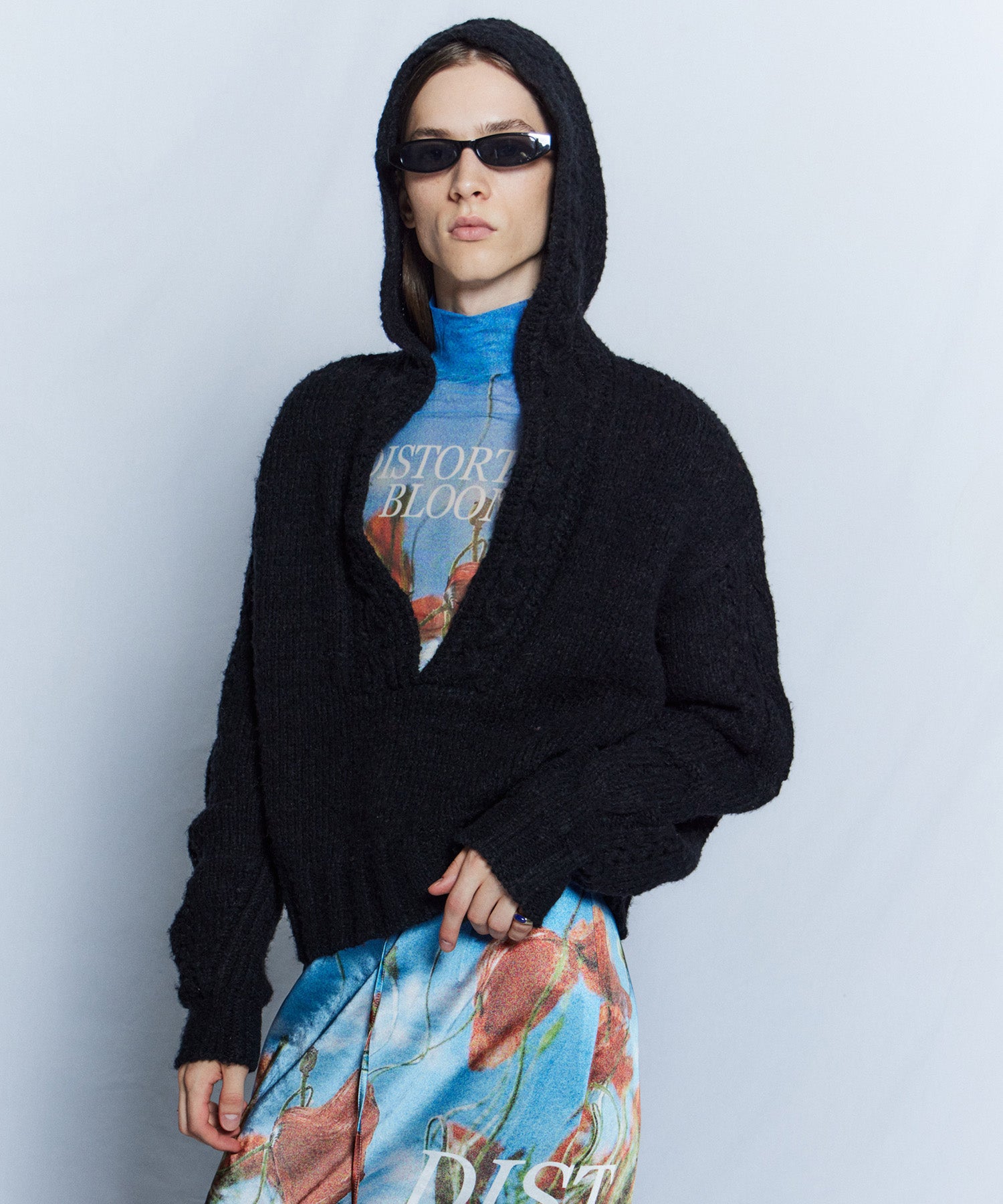 【26WINTER PRE-ORDER】Cable Hoodie Short Knit