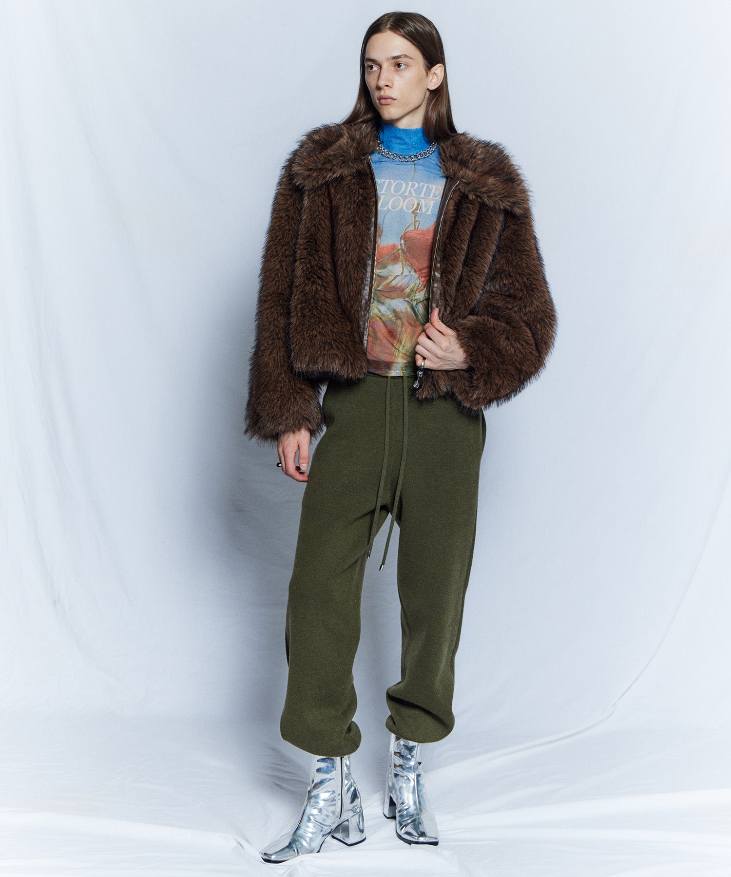 【26WINTER PRE-ORDER】Snap Button Knit Pants