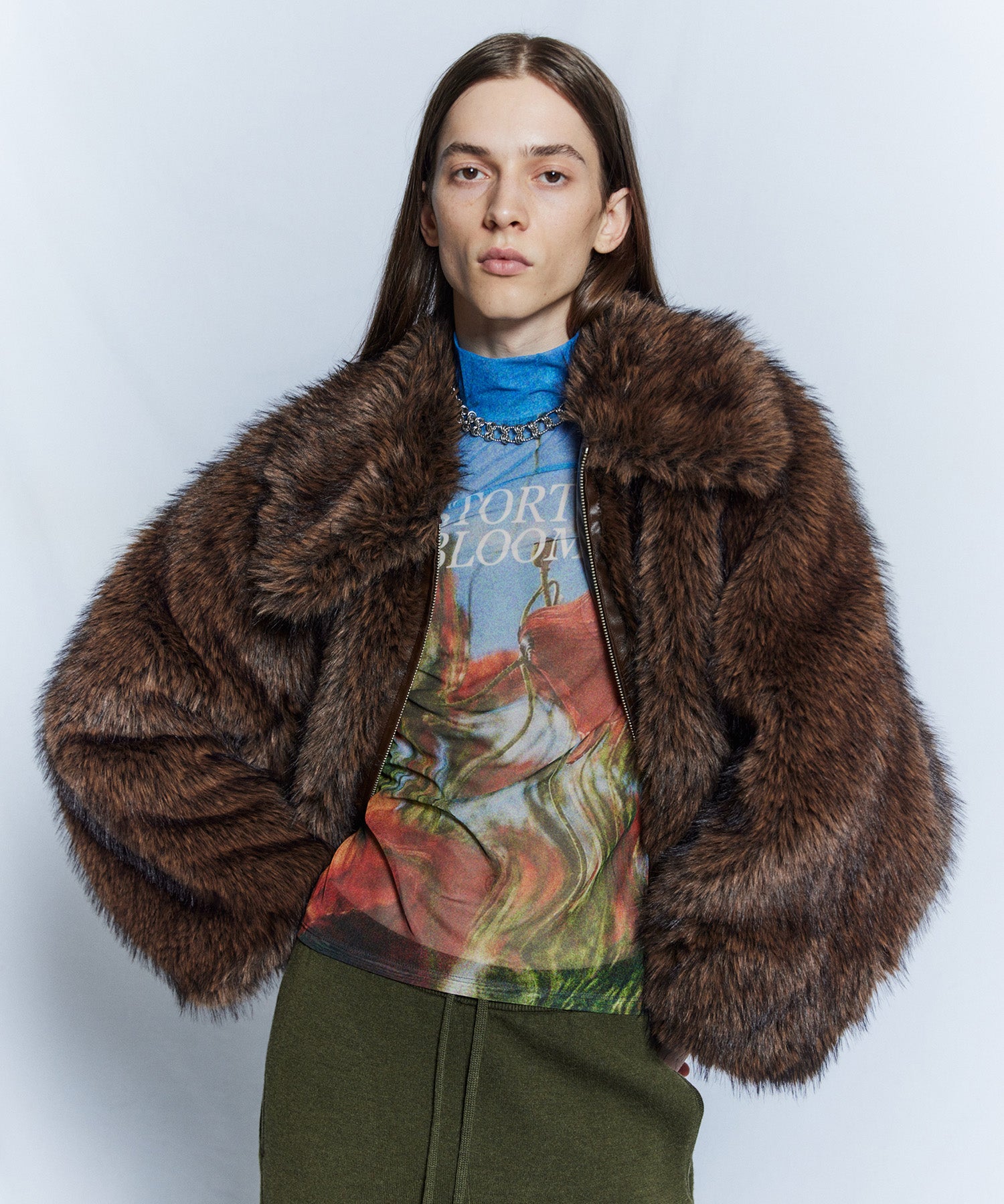 【26WINTER COLLECTION】Volume Collar Fur Coat