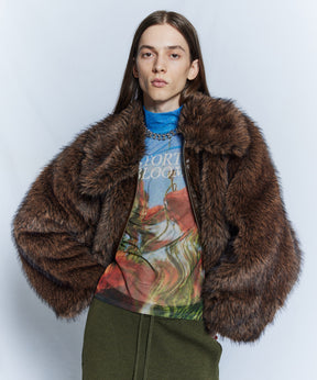 【26WINTER COLLECTION】Volume Collar Fur Coat