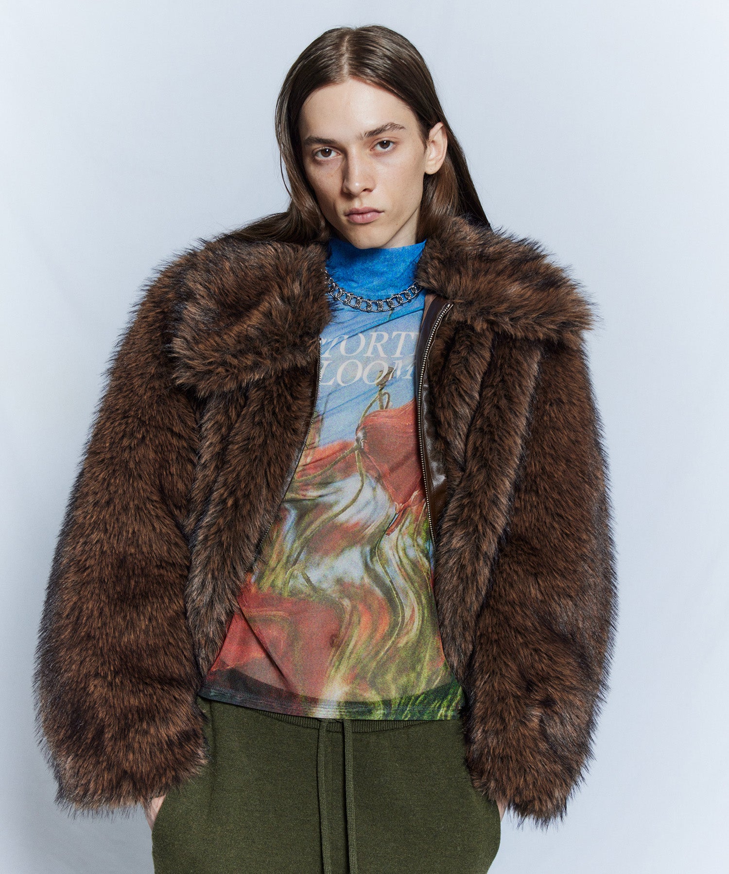【26WINTER COLLECTION】Volume Collar Fur Coat