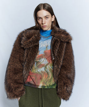 【26WINTER COLLECTION】Volume Collar Fur Coat