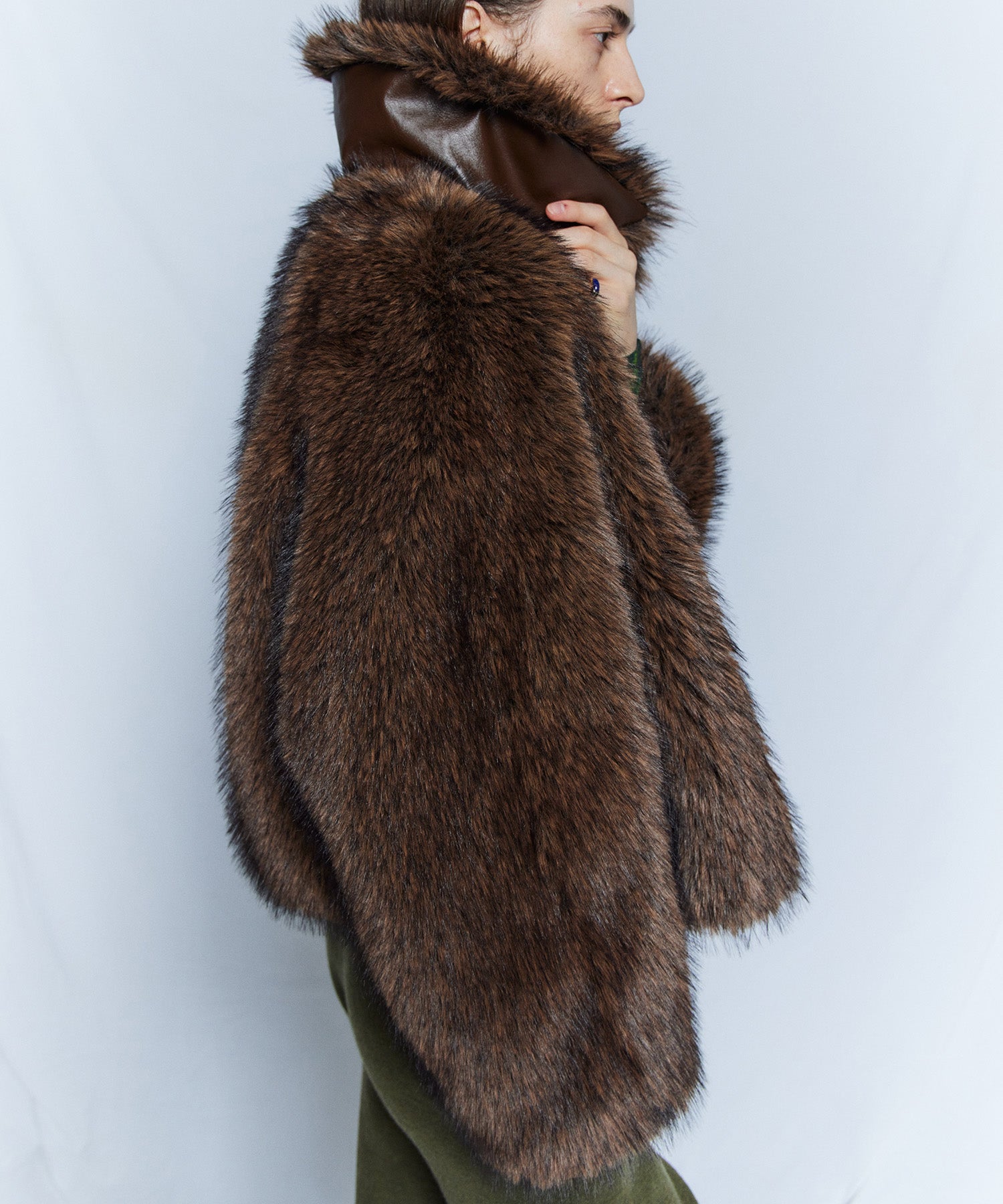 【26WINTER COLLECTION】Volume Collar Fur Coat