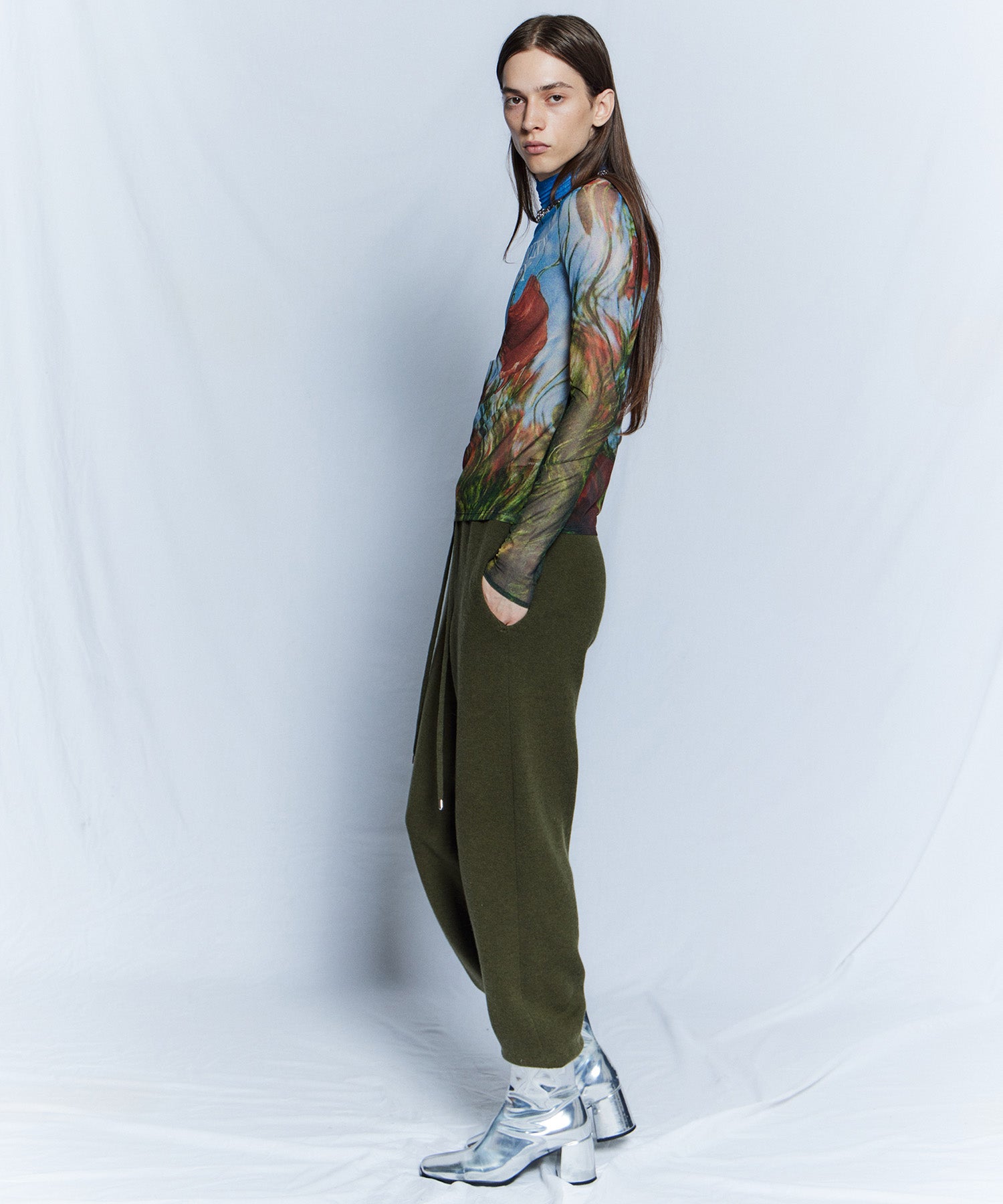 【26WINTER PRE-ORDER】Snap Button Knit Pants