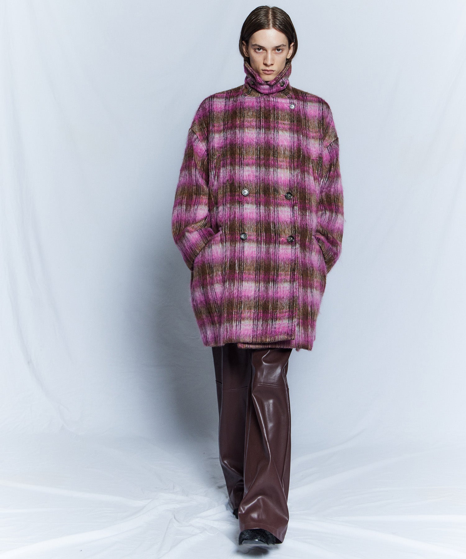 【26WINTER COLLECTION】Mohair Shaggy Coat