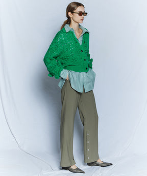 【26WINTER PRE-ORDER】Floral Mesh Cardigan