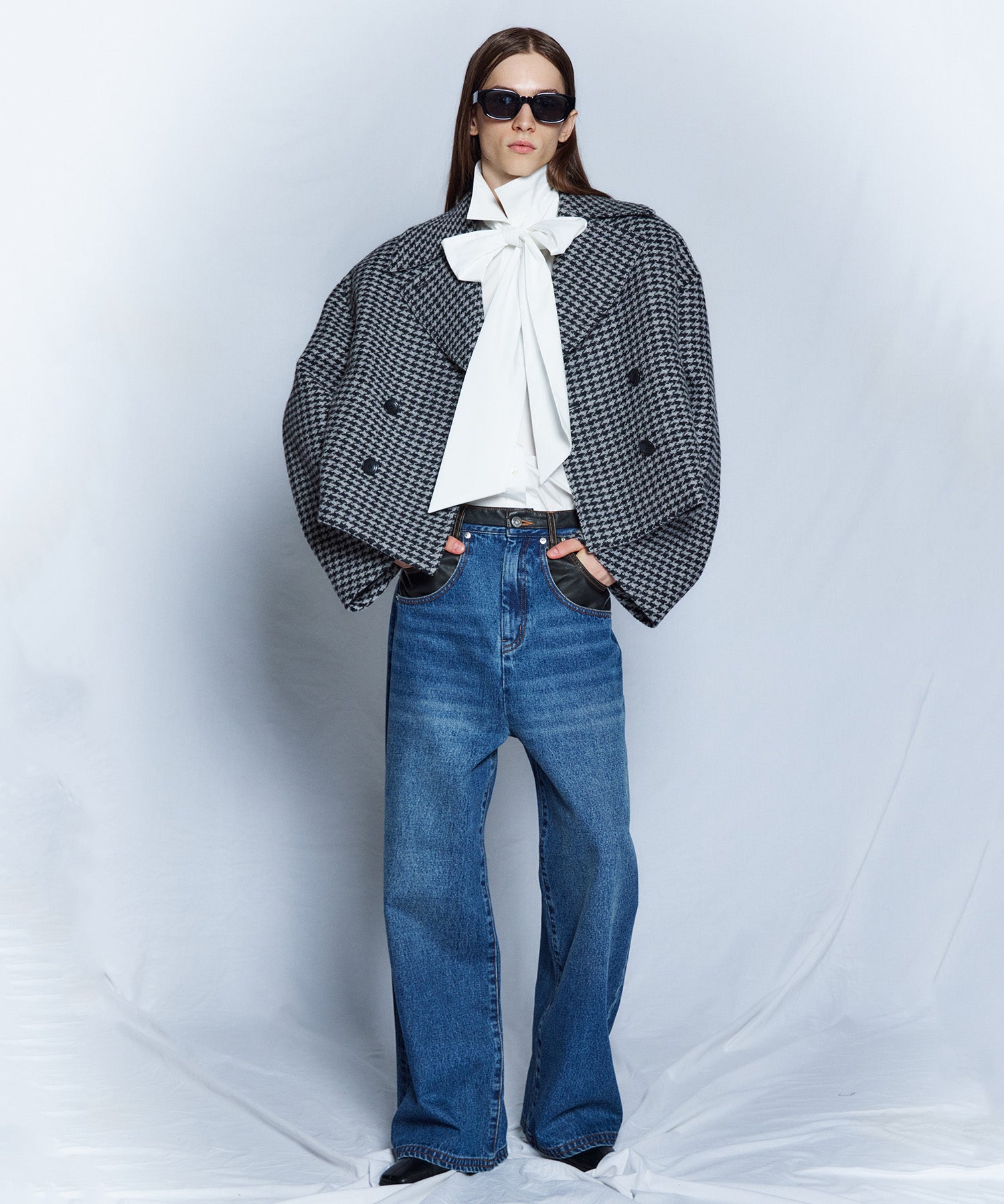 【26WINTER COLLECTION】2WAY Bow-Tie Shirt