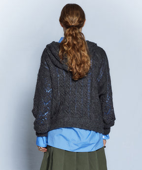 【26WINTER COLLECTION】Chunky Cable Knit Cardigan