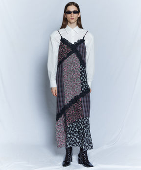 [26WINTER COLLECTION] 碎花鱼尾吊带连衣裙