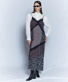[26WINTER COLLECTION] 碎花鱼尾吊带连衣裙