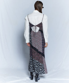 [26WINTER COLLECTION] 碎花鱼尾吊带连衣裙