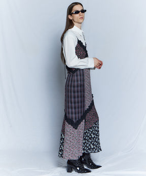 [26WINTER COLLECTION] 碎花鱼尾吊带连衣裙