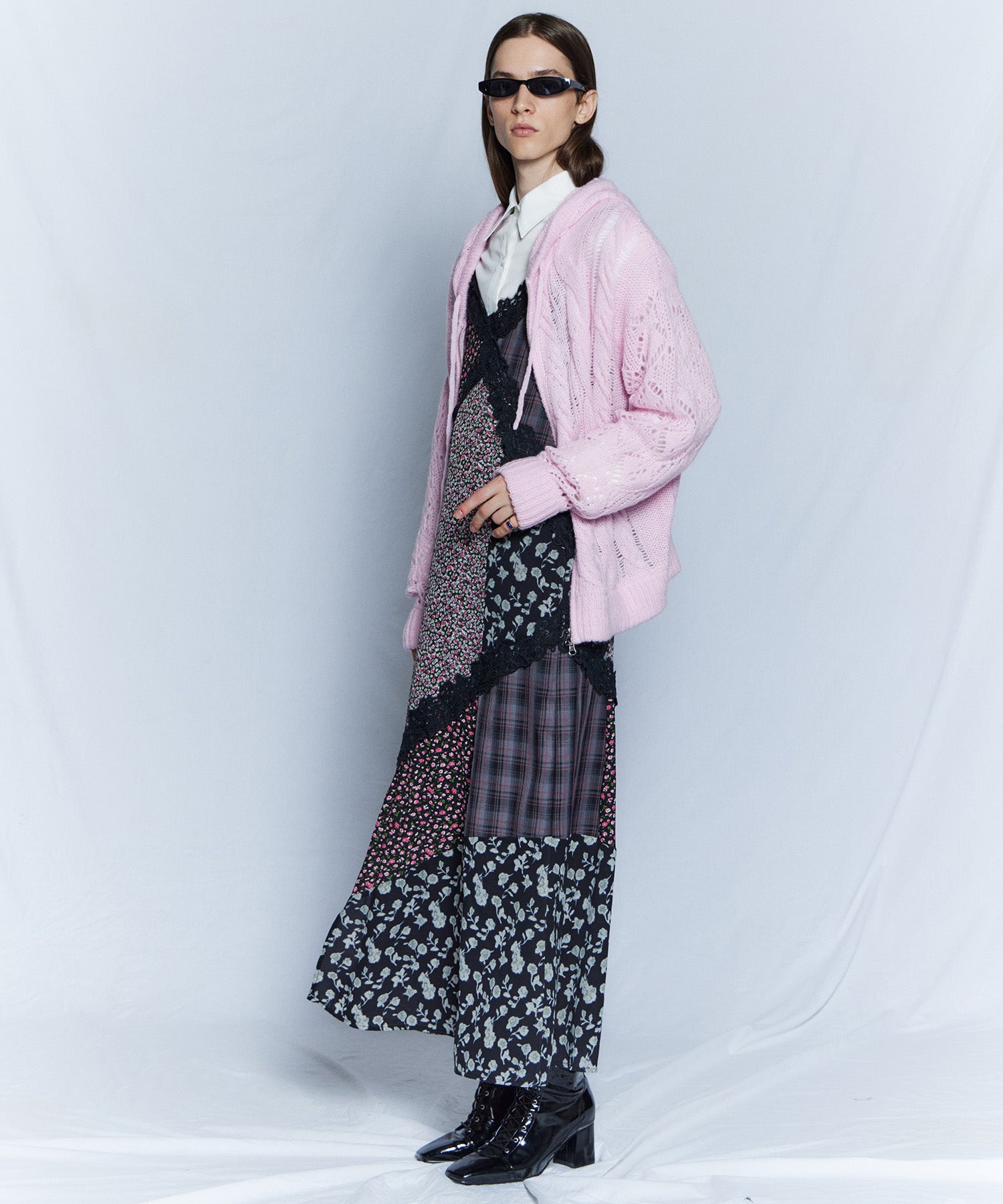 [26WINTER COLLECTION] 碎花鱼尾吊带连衣裙