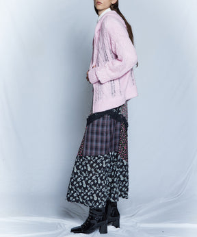 [26WINTER COLLECTION] 碎花鱼尾吊带连衣裙
