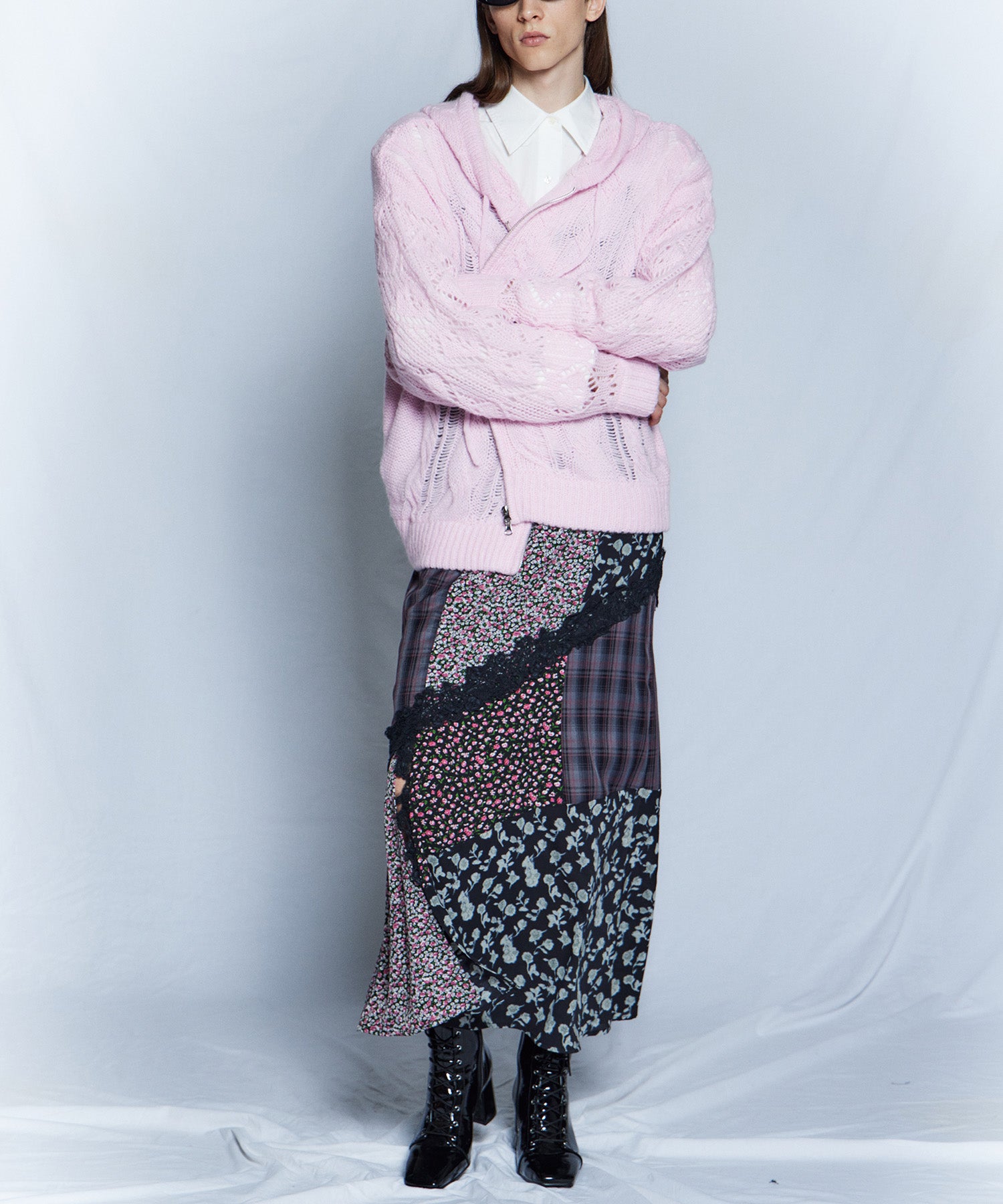 [26WINTER COLLECTION] 碎花鱼尾吊带连衣裙