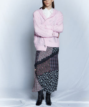 [26WINTER COLLECTION] 碎花鱼尾吊带连衣裙