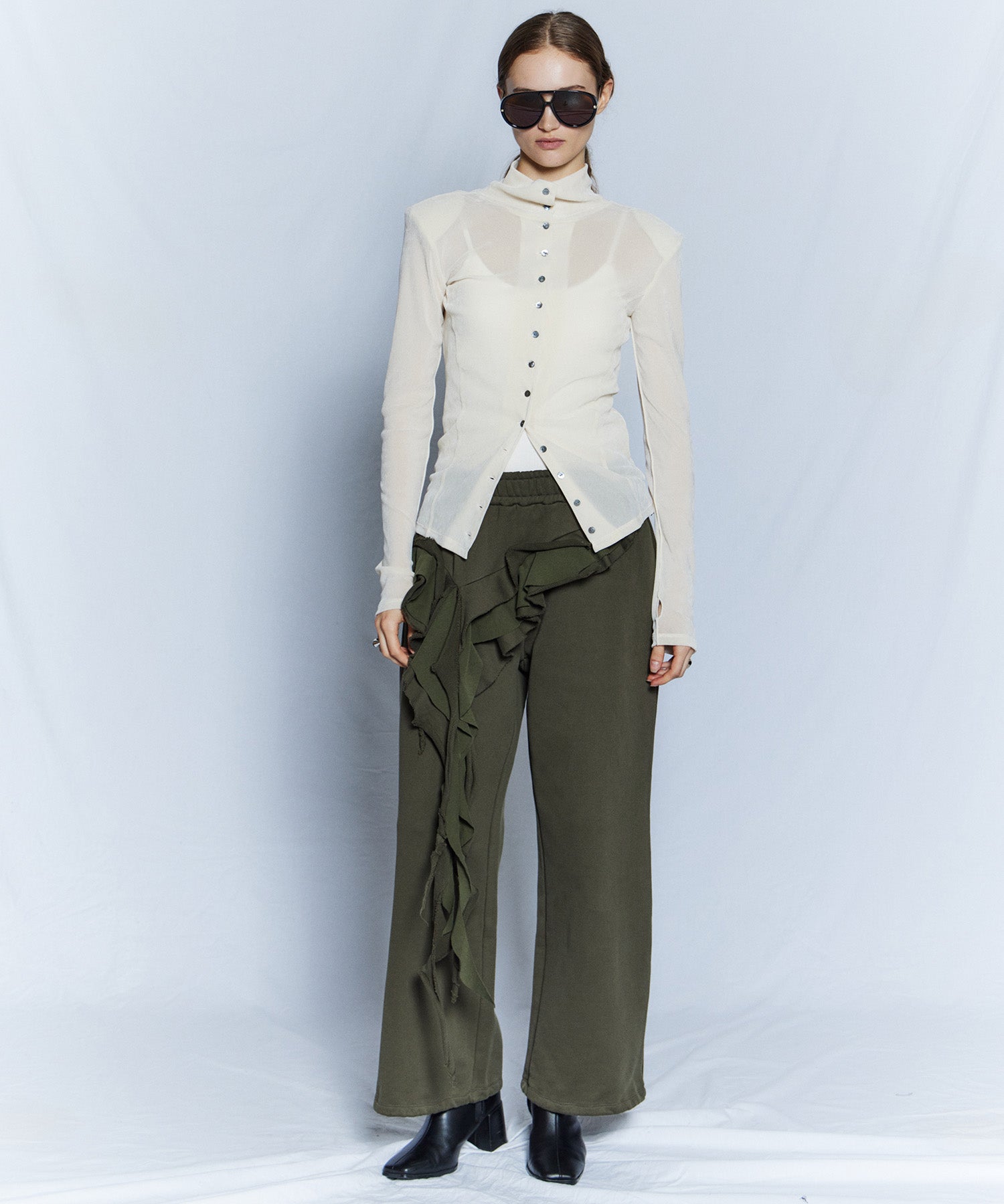【26WINTER COLLECTION】2WAY Velour Top