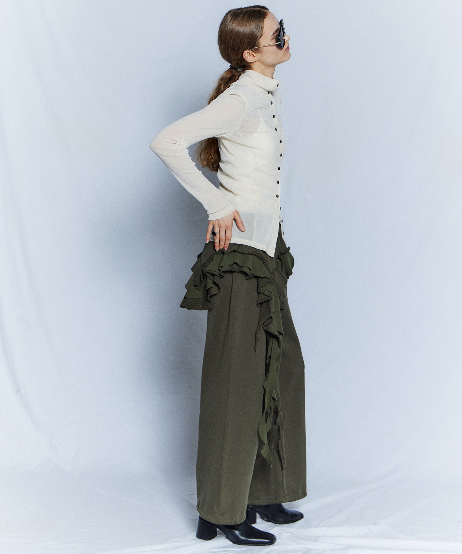 【26WINTER COLLECTION】2WAY Velour Top