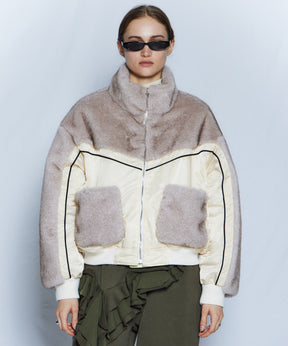 【26WINTER PRE-ORDER】Reversible Fur Blouson